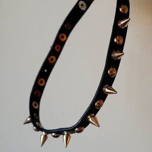 Punk Spike Studded Choker